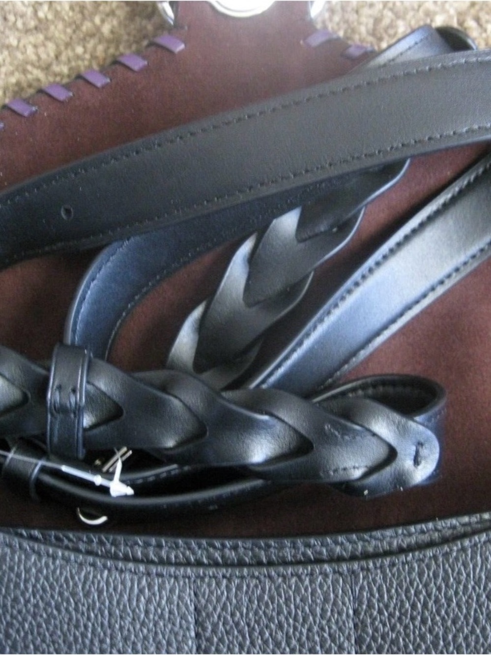 Coach Georgie Whipstitch Small Shoulder Bag - Picture 4 of 4
